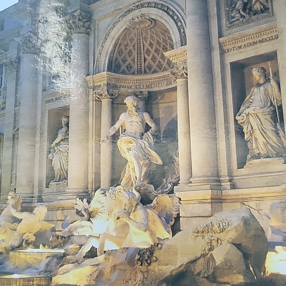 Wonderful World 500-Piece Puzzle - Scenic Fountain Artwork - Picture 2 of 4